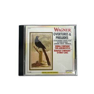 Richard Wagner Overtures & Preludes Vienna Symphony Laserlight CD 1988 Stereo